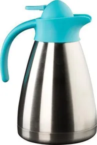 Termoska, nerez, farebné plastové veko, 1 l